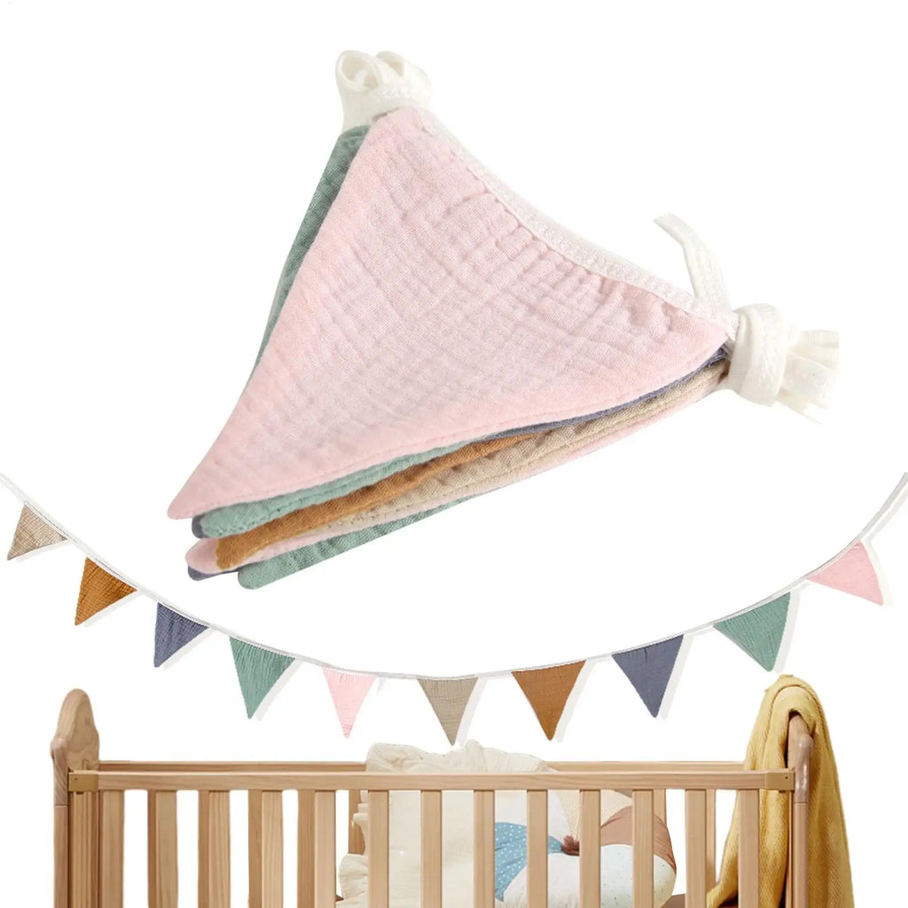 Colorful Triangle Bunting Banner – Party & Wedding Garland Party Bunting Banner QXL