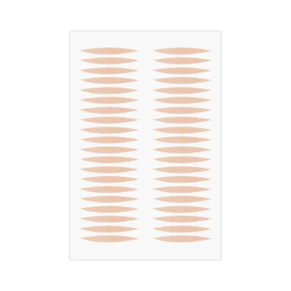 Transparent Mesh Olive-Shape Double Fold Eyelid Tape Eyelid Tape QXL style 1