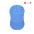 Silicone Face Cleansing Brush | Soft Deep Exfoliating Scrubber Facial Cleansing Brush QXL Blue