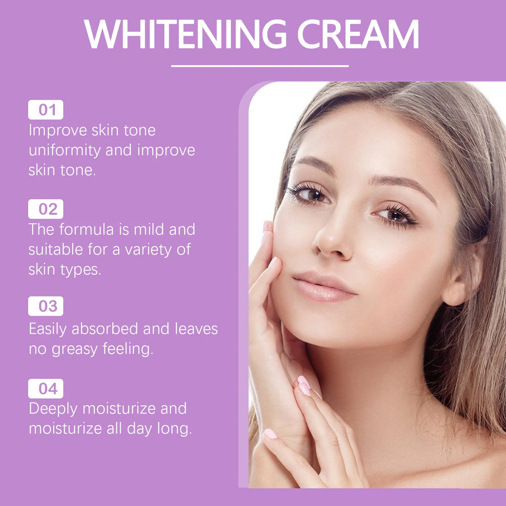 Peptide Brightening Face Cream | Dark Spot & Skin Tone Brightening Face Cream QXL