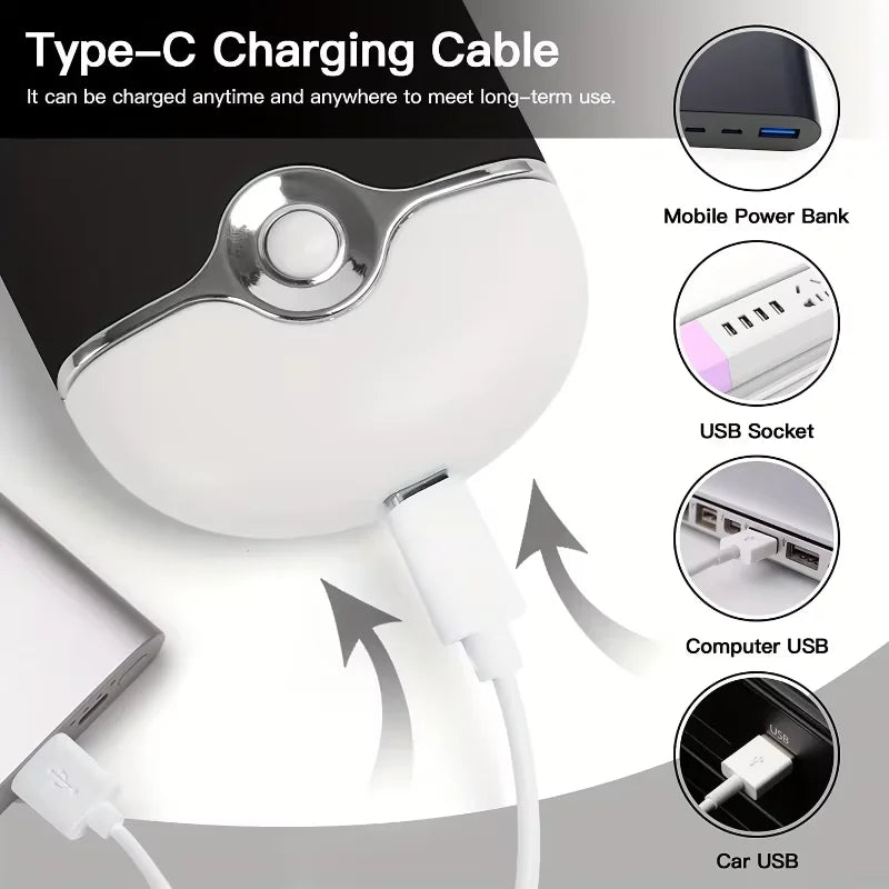 USB Rechargeable Eyelash Extension Fan Dryer | Quick-Dry Lash Lash Extension Fan QXL