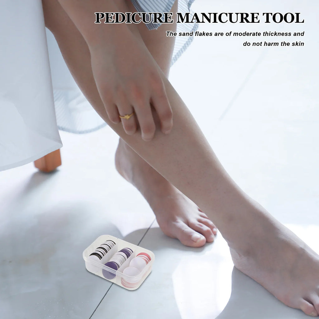 Electric Foot File Replacement Sanding Discs | 80/150/240 Grit Foot File Sanding Discs QXL Default Title
