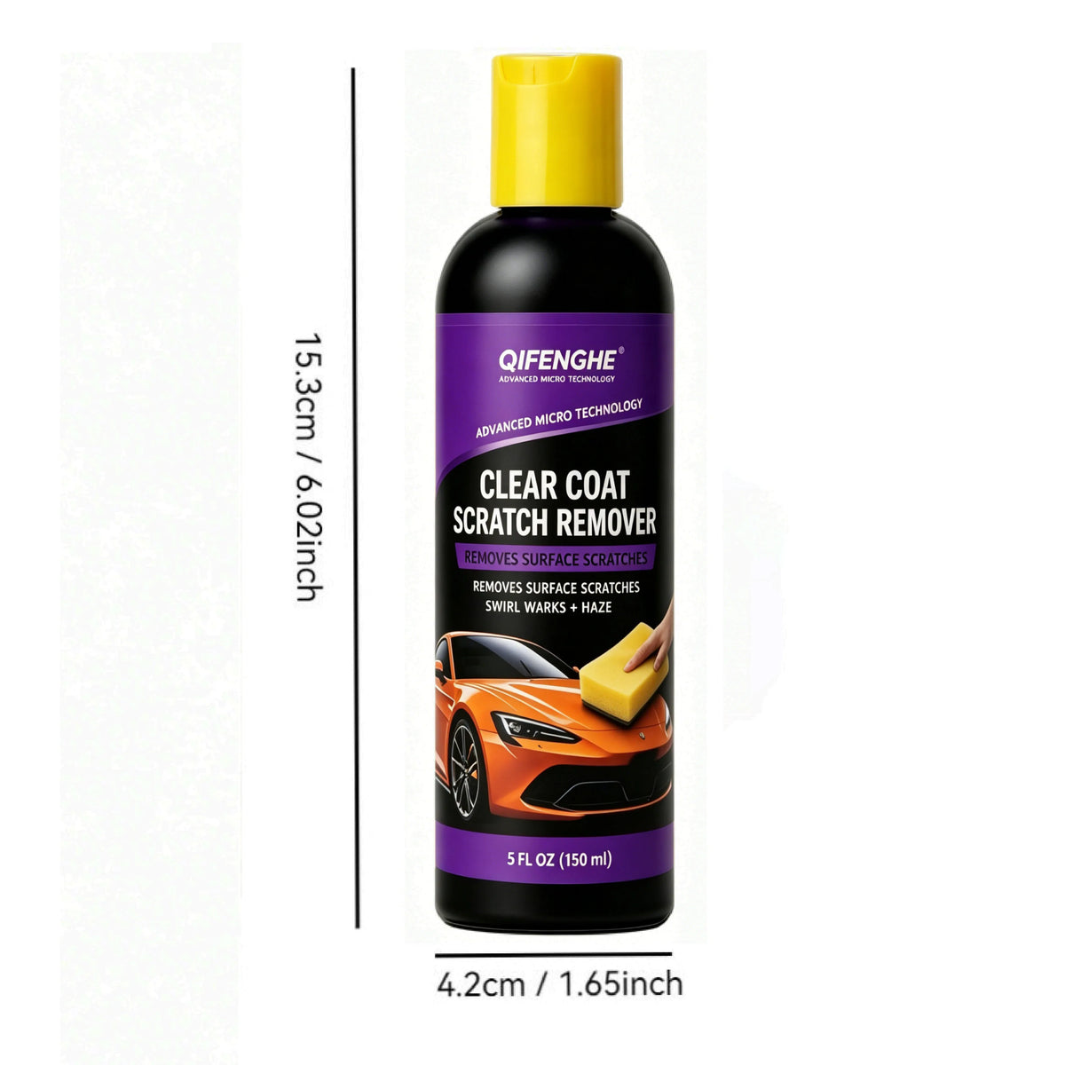 DIY Car Paint Scratch Repair Kit with Applicator Sponge Car Scratch Repair Kit QXL