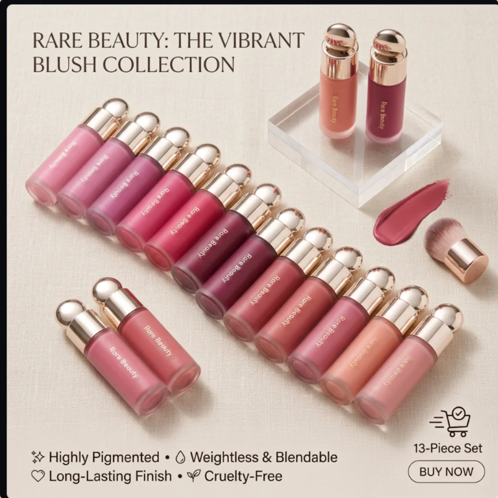 Rare Beauty 3D Liquid Bronzer & Highlight Contour Makeup Liquid Bronzer QXL