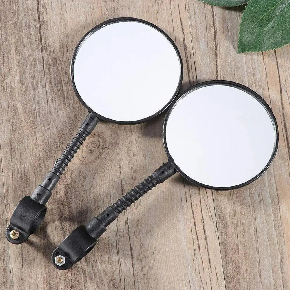 360° Adjustable Bike Handlebar Rearview Mirror | ABS Bike Handlebar Mirror QXL