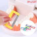 3-Pack Interproximal Polishing Strips | Dental Enamel Tool Dental Polishing Strips QXL Default Title