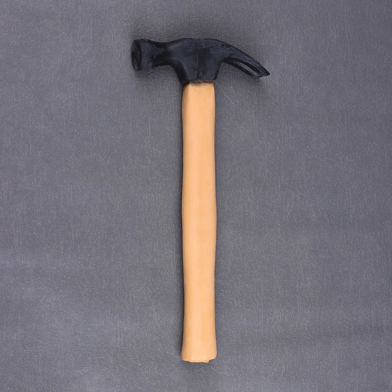 Funny Fake Rubber Mallet – Soft Prank Hammer Novelty Toy Novelty Prank Toy QXL