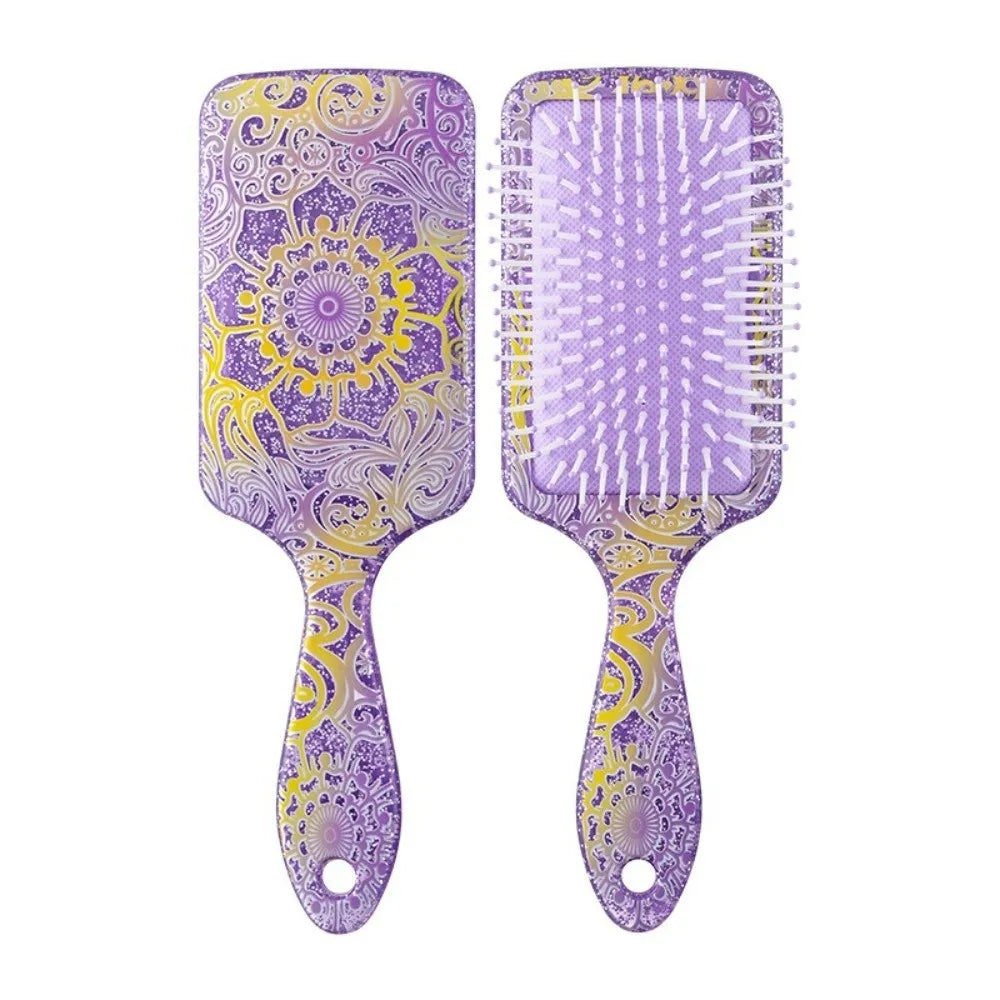 Anti-Static Scalp Massage Hair Comb | Detangling Brush Scalp Massage Comb QXL Purple