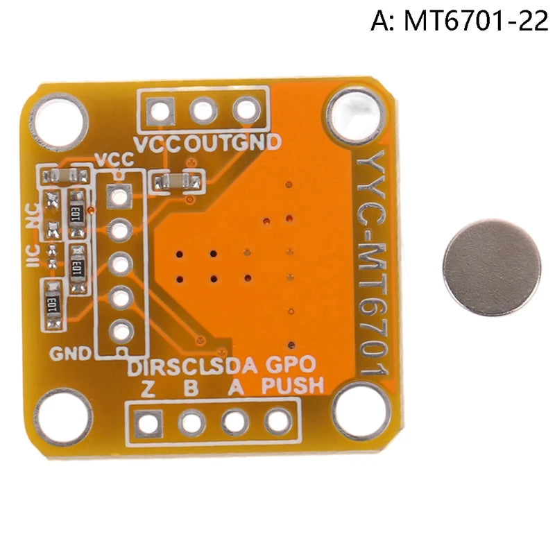MT6701 14-Bit Magnetic Encoder Angle Sensor Module | AS5600 Magnetic Encoder Module QXL A