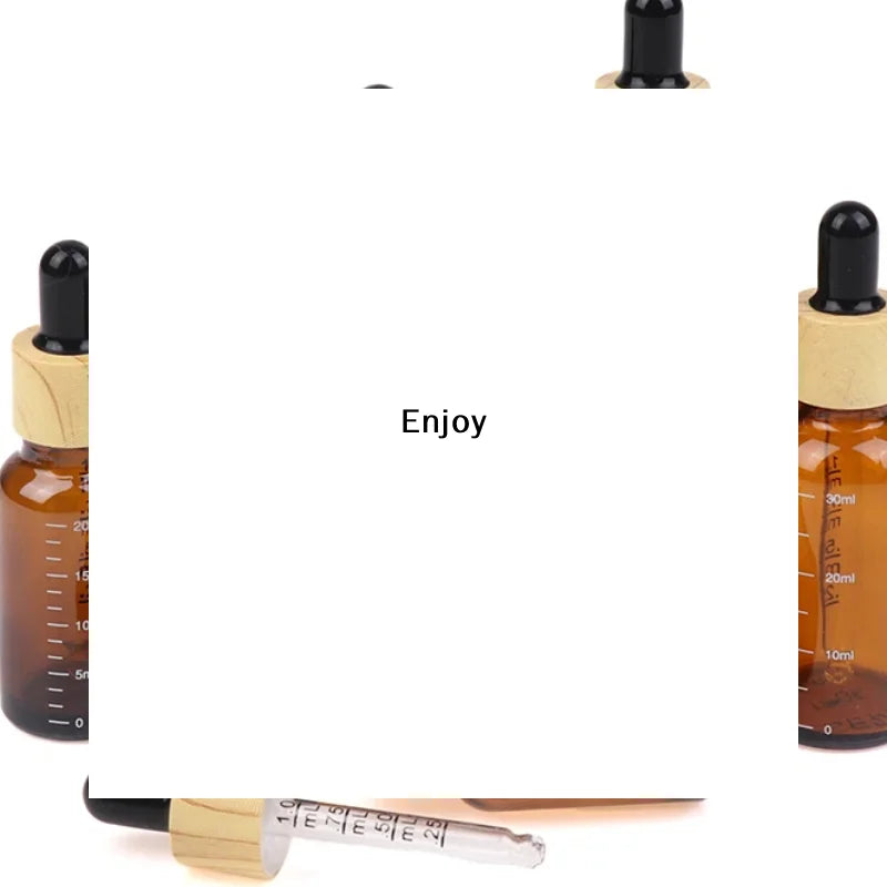 Amber Glass Dropper Bottles 5–100ml | Refillable Essential Oil Glass Dropper Bottle QXL