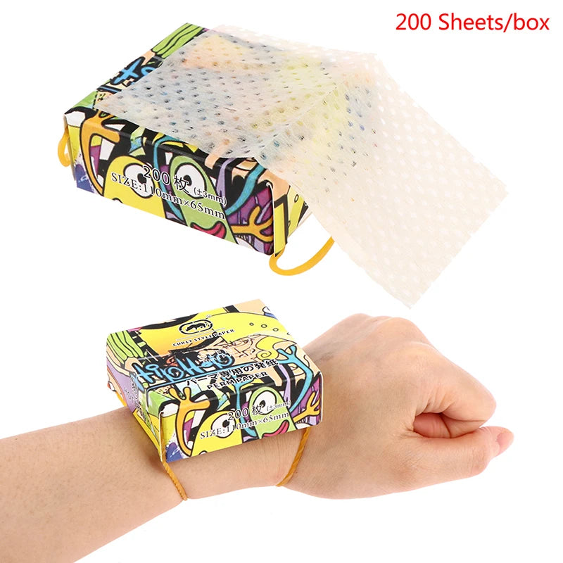 200-Pack Heat-Resistant Salon Perm Papers | Hair Curler Sheets Hair Perm Papers QXL Default Title