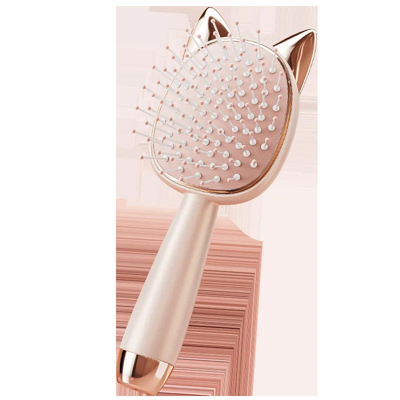 Cat Ear Air Cushion Massage Comb | Portable Hair Brush Air Cushion Comb QXL