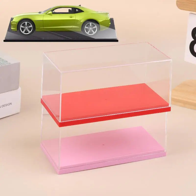Acrylic Display Box for 1/43 Diecast Model Cars – Dustproof Model Car Display Case QXL