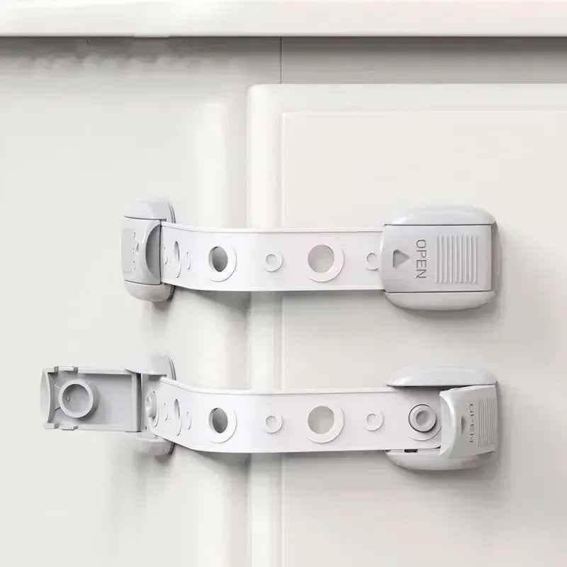 5-Pack Baby Safety Cabinet & Drawer Locks | Adjustable Straps Baby Safety Lock QXL