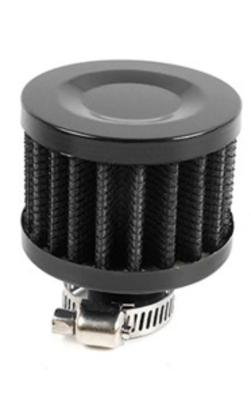 12mm Mini Mushroom Breather Filter | Car & Motorcycle Breather Filter QXL Black