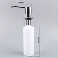 300ml Refillable Kitchen Soap Dispenser Pump | ABS Bottle Soap Dispenser QXL One Size