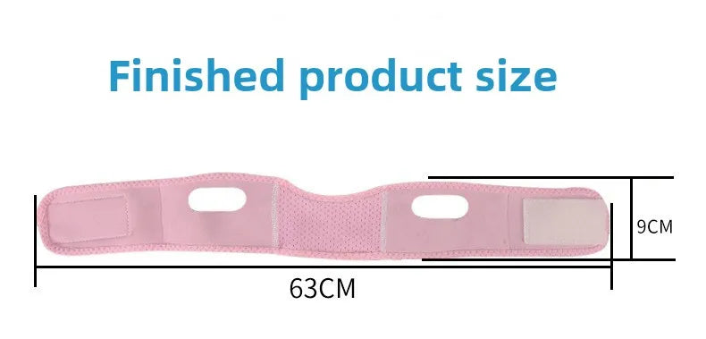 V Line Chin Strap Face Lifting Mask | Reusable Slimming Face Lifting Mask QXL One size fits all