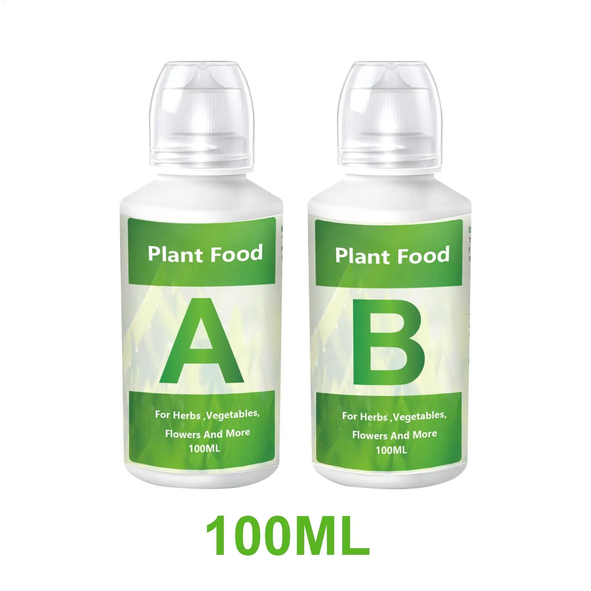 Hydroponic Nutrient Solution A & B | Organic Plant Food Hydroponic Fertilizer QXL