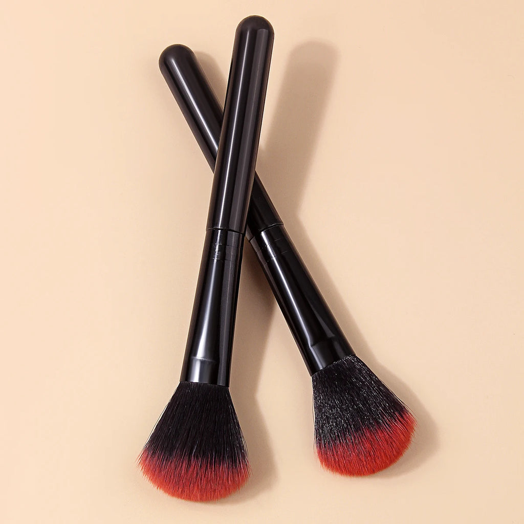 KOSSHOW 2-Pack Fluffy Blush Brushes | Blendable & Buildable Blush Brush Set QXL