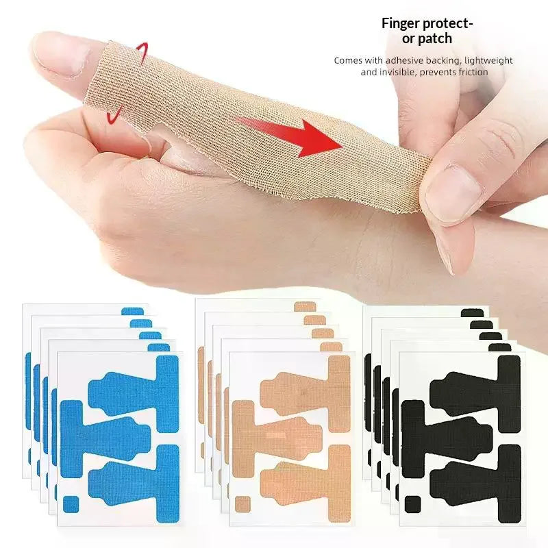 10-Set Precut Elastic Thumb Support Tape | Non-Woven Fabric Thumb Support Tape QXL