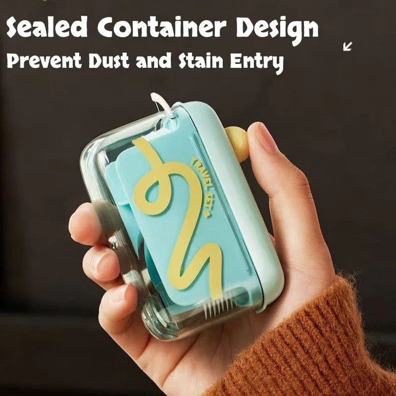 Mini Press-Type Dental Floss Dispenser Box | Portable Dental Floss Dispenser QXL