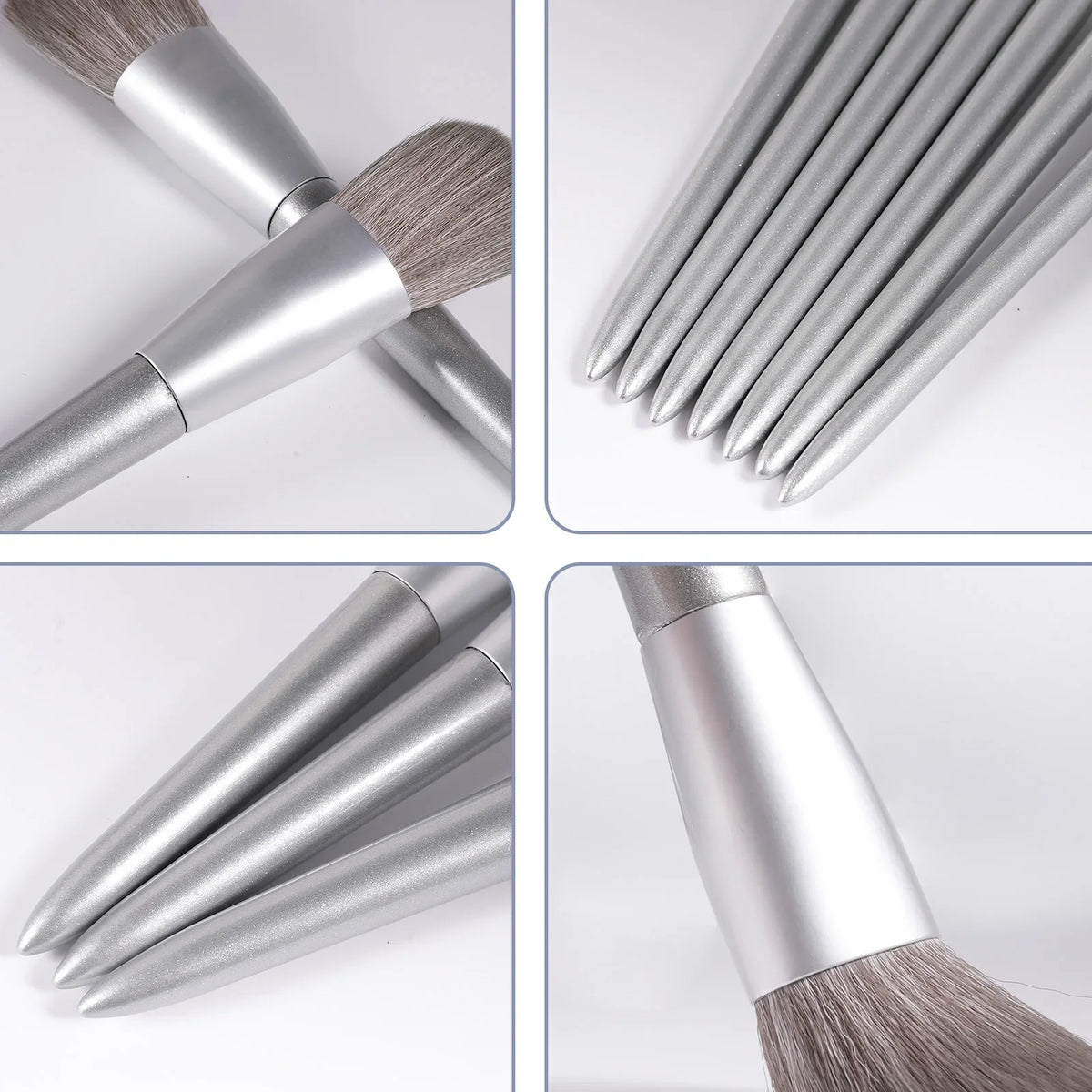 Wooden Handle Synthetic Eyeshadow Makeup Brush Set Kit Eyeshadow Brush Set QXL