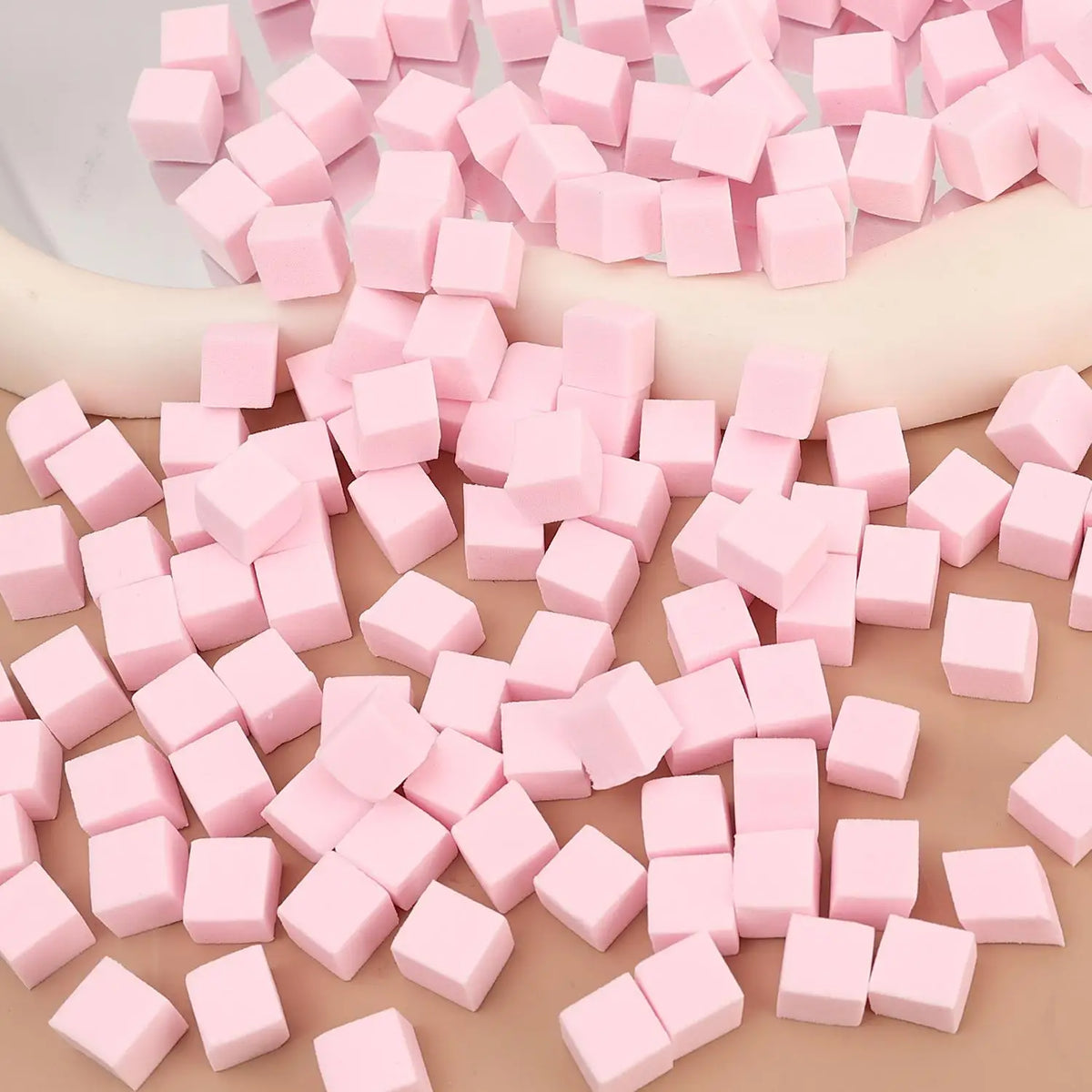 100/500pcs Square Nail Art Sponges for Gradient & Blush Blending Nail Art Sponge QXL