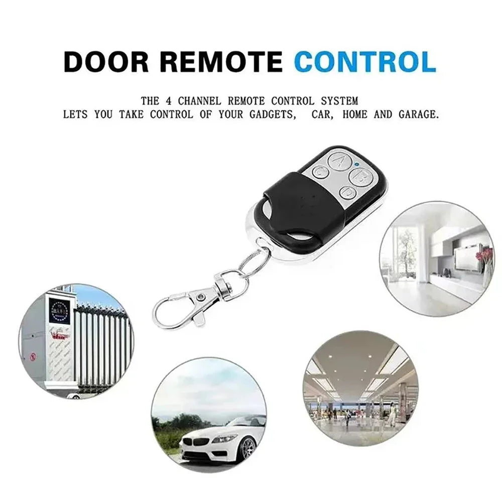 433MHz 4-Button Garage Door Remote Duplicator | Clone & Learn Remote Control Duplicator QXL