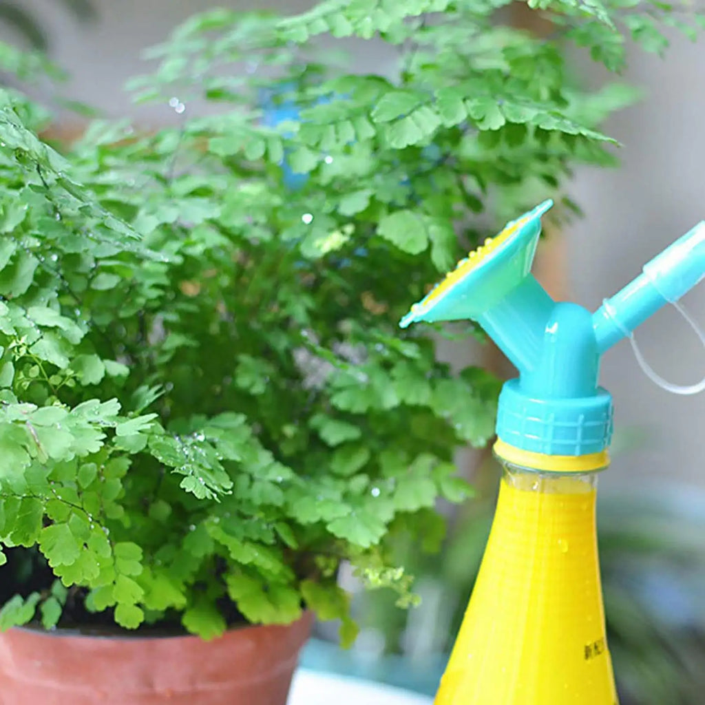 2-in-1 Bottle Cap Watering Nozzle – Mist & Stream Sprinkler Garden Watering Nozzle QXL