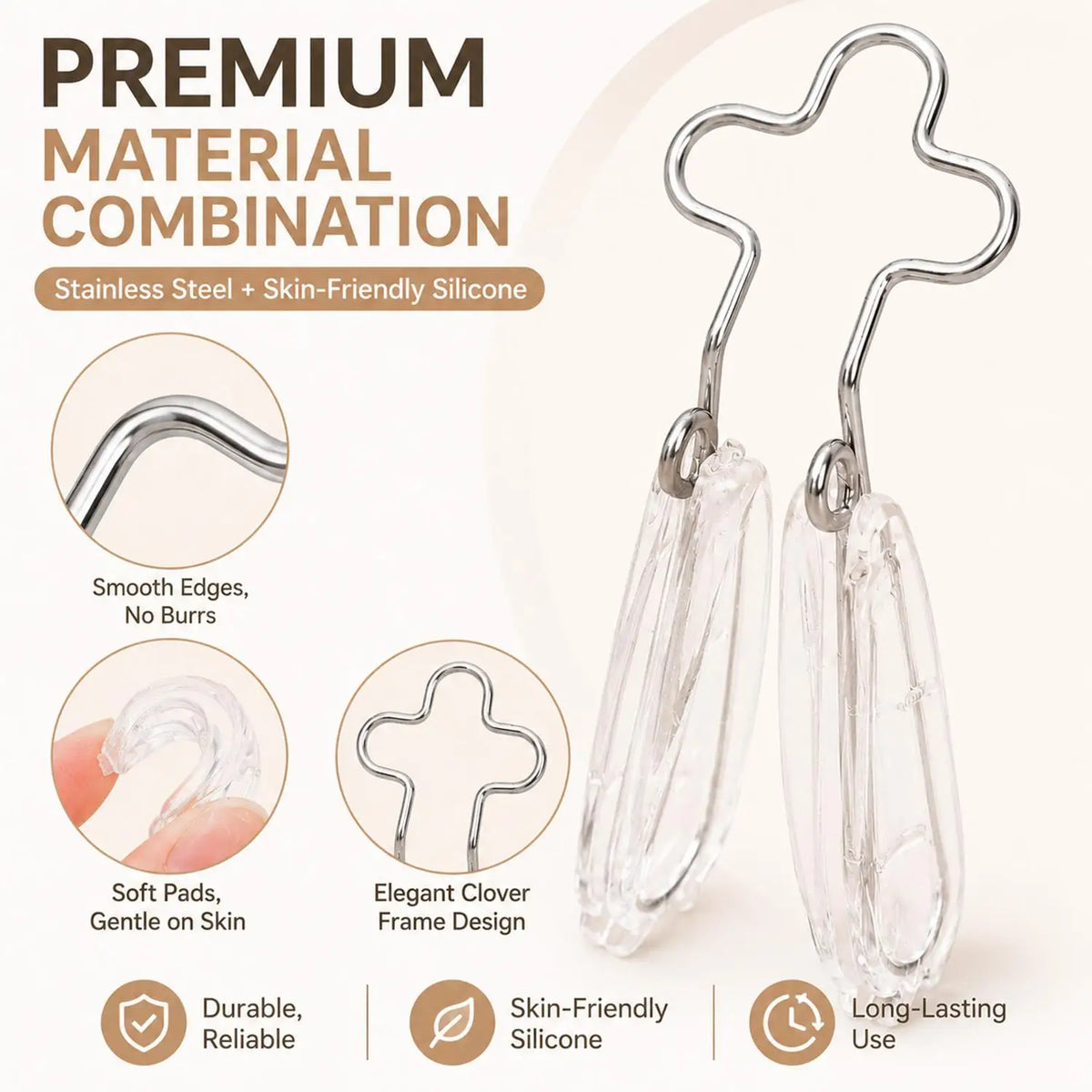 Transparent Silicone Nose Shaper Clip | Lifting & Slimming Tool Nose Shaper Clip QXL