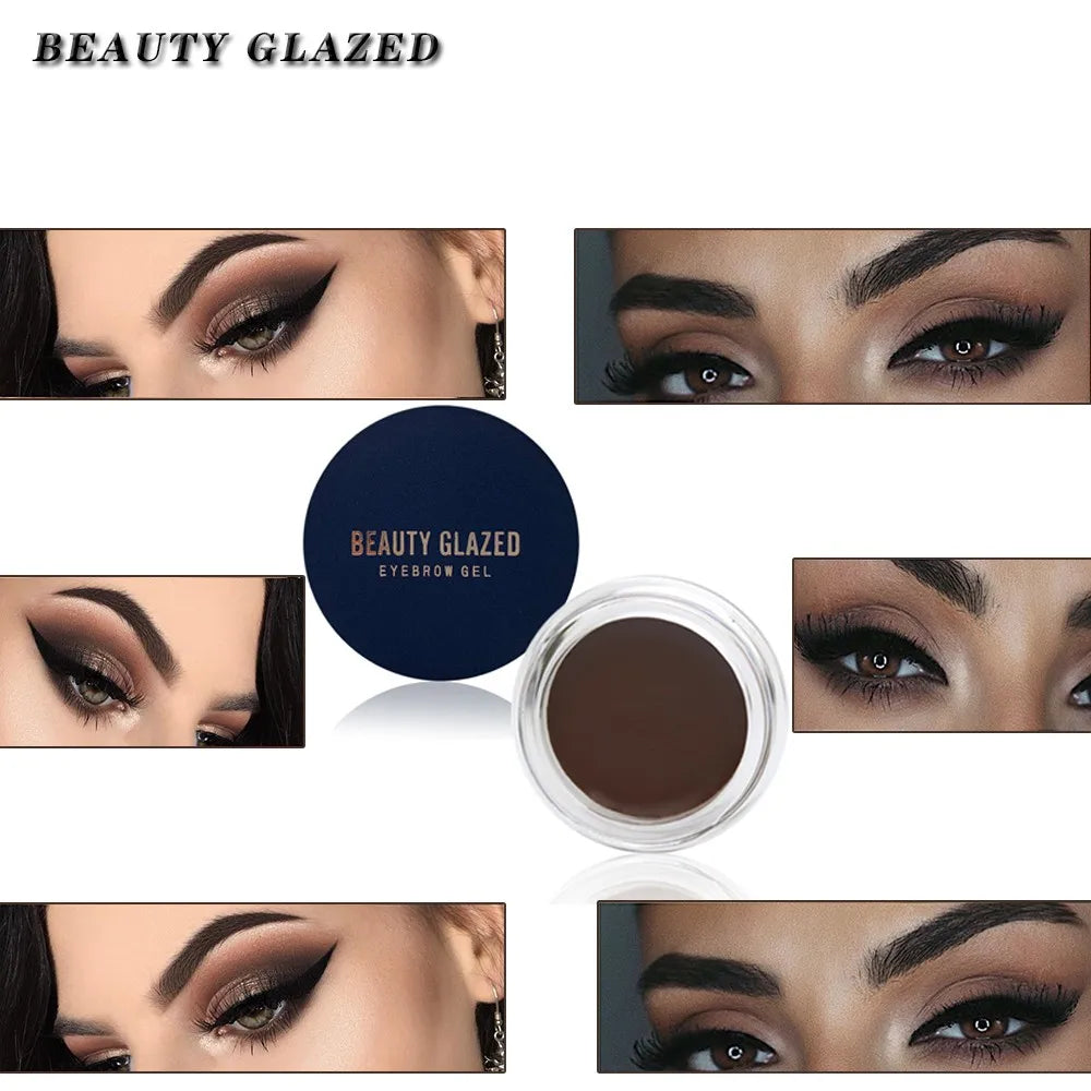 Beauty Glazed 5-Color Matte Waterproof Liquid Eyebrow Gel Liquid Eyebrow Gel QXL