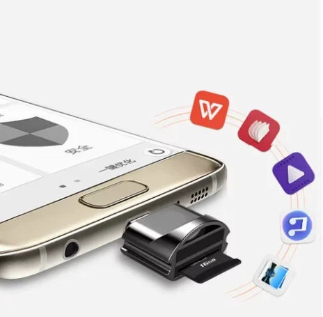 USB 3.0 Type-C OTG Micro SD & TF Card Reader Adapter Memory Card Reader QXL