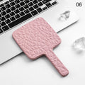 Square Handheld Makeup Mirror – HD Glass Portable Travel Mirror Handheld Makeup Mirror QXL 06