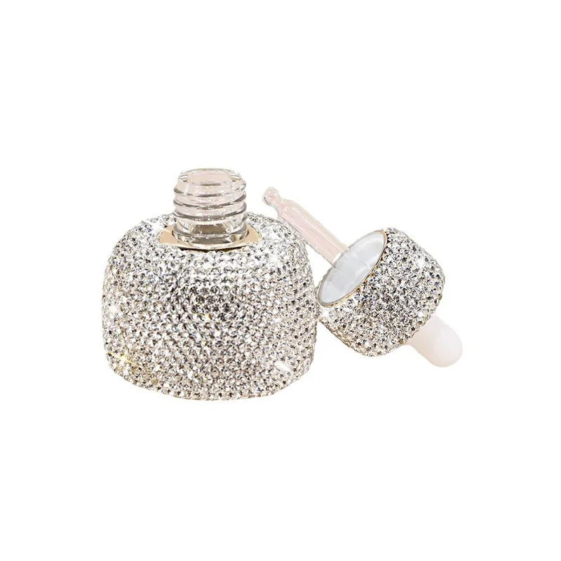 30ml Diamond Glass Essential Oil & Perfume Sample Bottle Glass Perfume Bottle QXL