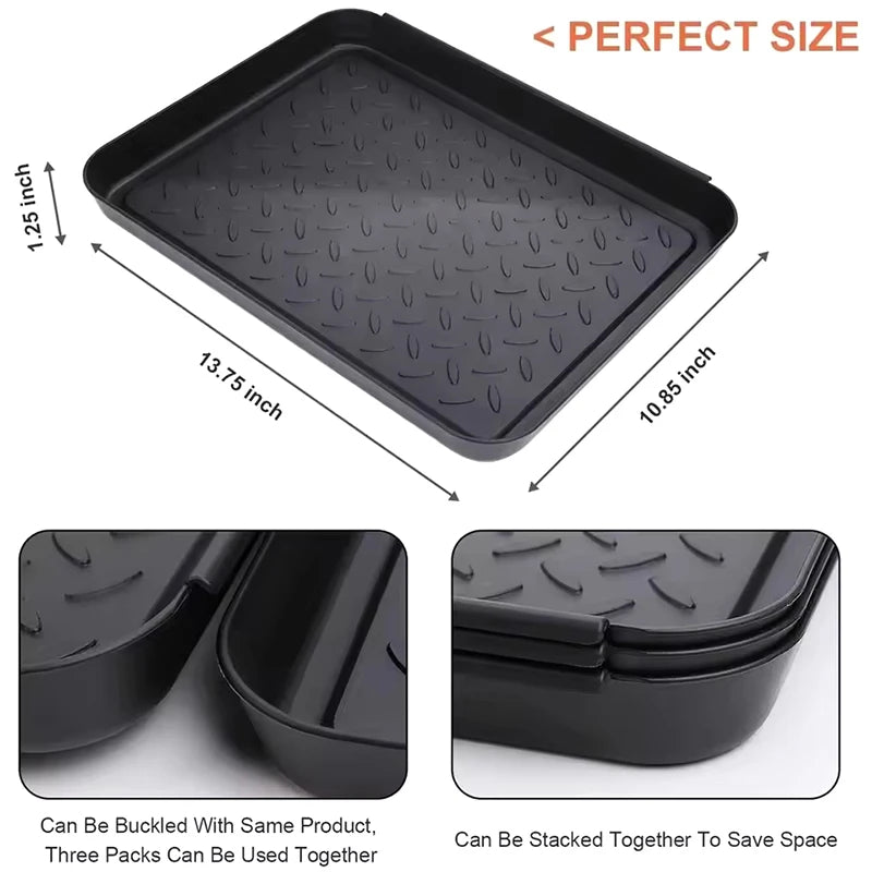 Heavy-Duty Boot Tray | Shoe Mat, Pet Bowl & Car Storage Boot Tray QXL