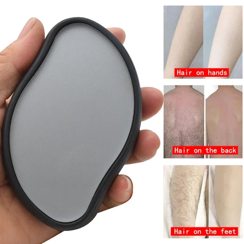 Crystal Nanoglass Hair Eraser | Reusable Body Hair Remover Manual Hair Eraser QXL
