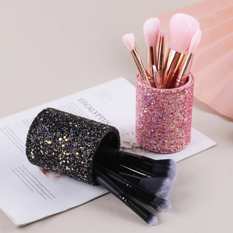 ZOREYA Dustproof Makeup Brush Organizer | Desktop Beauty Storage Makeup Brush Organizer QXL