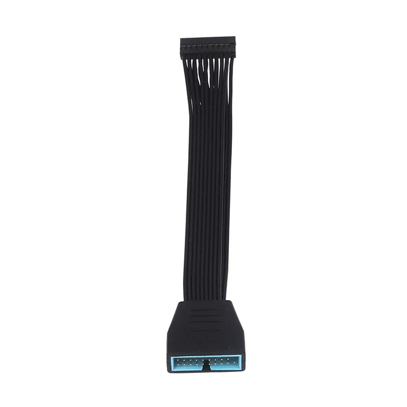 USB 3.0 19/20-Pin Header Extension Cable – 15cm Flat Ribbon USB Header Cable QXL