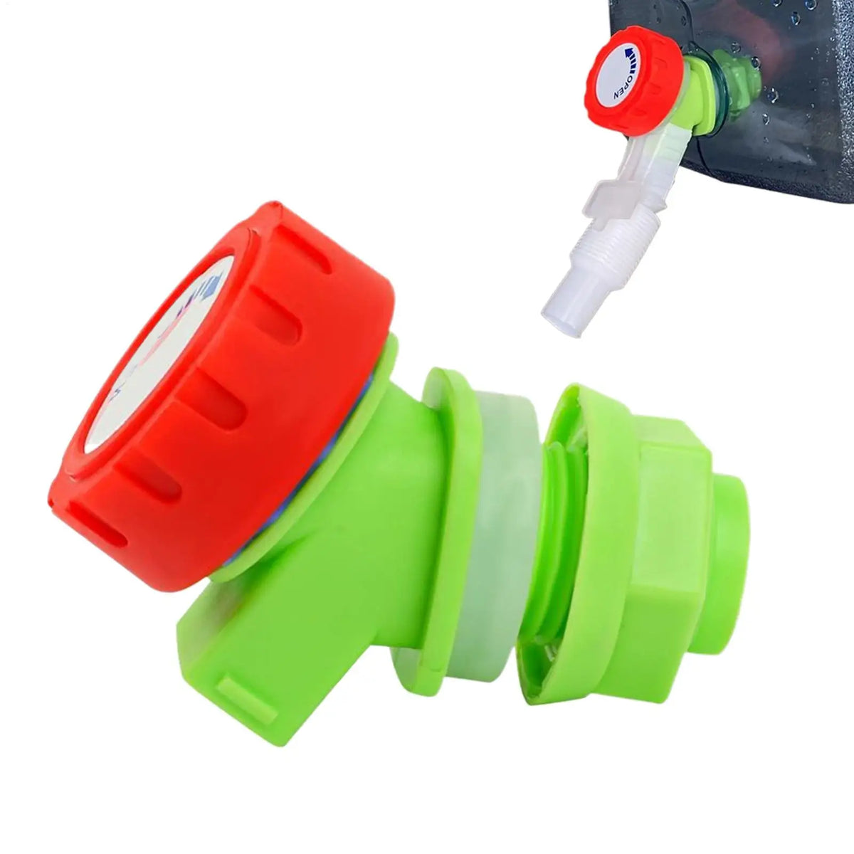 Bucket Spigot Faucet | Compost Barrel & Water Tank Tap Barrel Spigot Faucet QXL