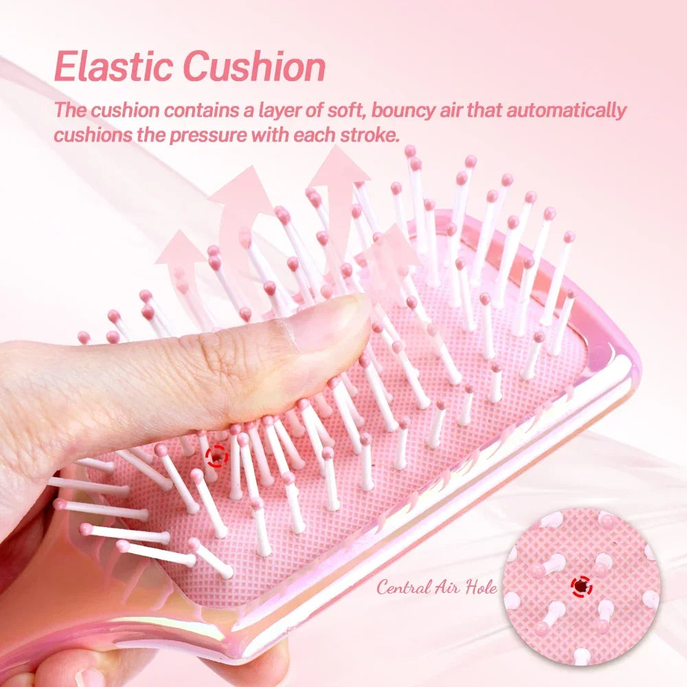 Air Cushion Detangling Hair Brush | Scalp Massage Comb Detangling Hair Brush QXL