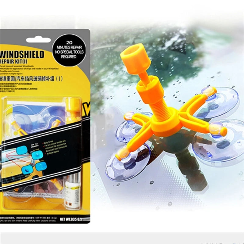 DIY Windshield Repair Kit – Cracked Glass Resin Sealer Windshield Repair Kit QXL Default Title