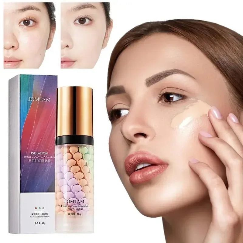 Moisturizing BB Cream Primer | Brightening Face Foundation BB Cream Foundation QXL