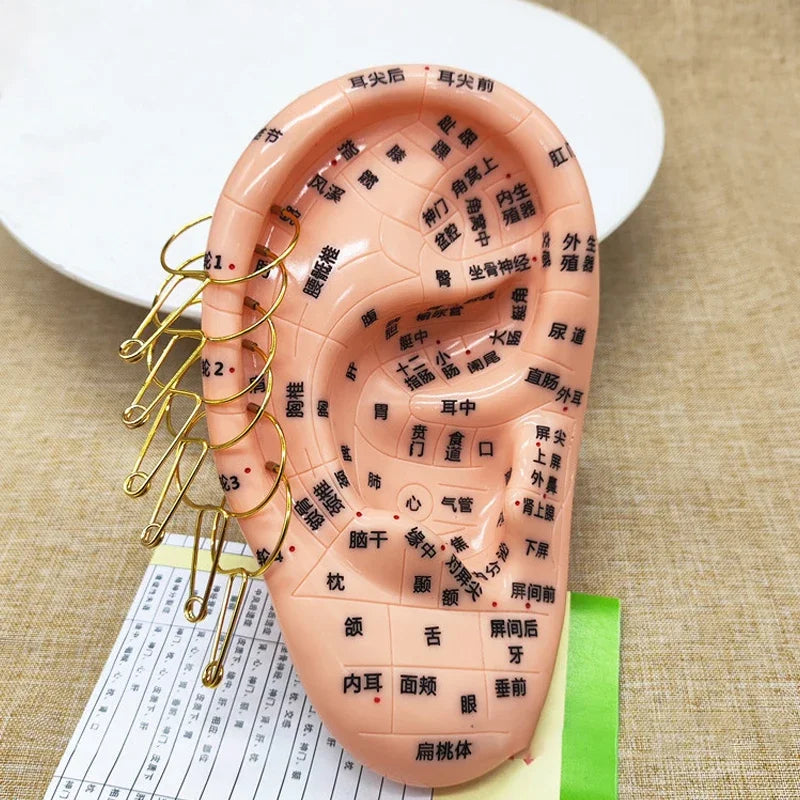 Magnetic Ear Acupressure Clip | Portable Meridian Massage Acupressure Massage Clip QXL