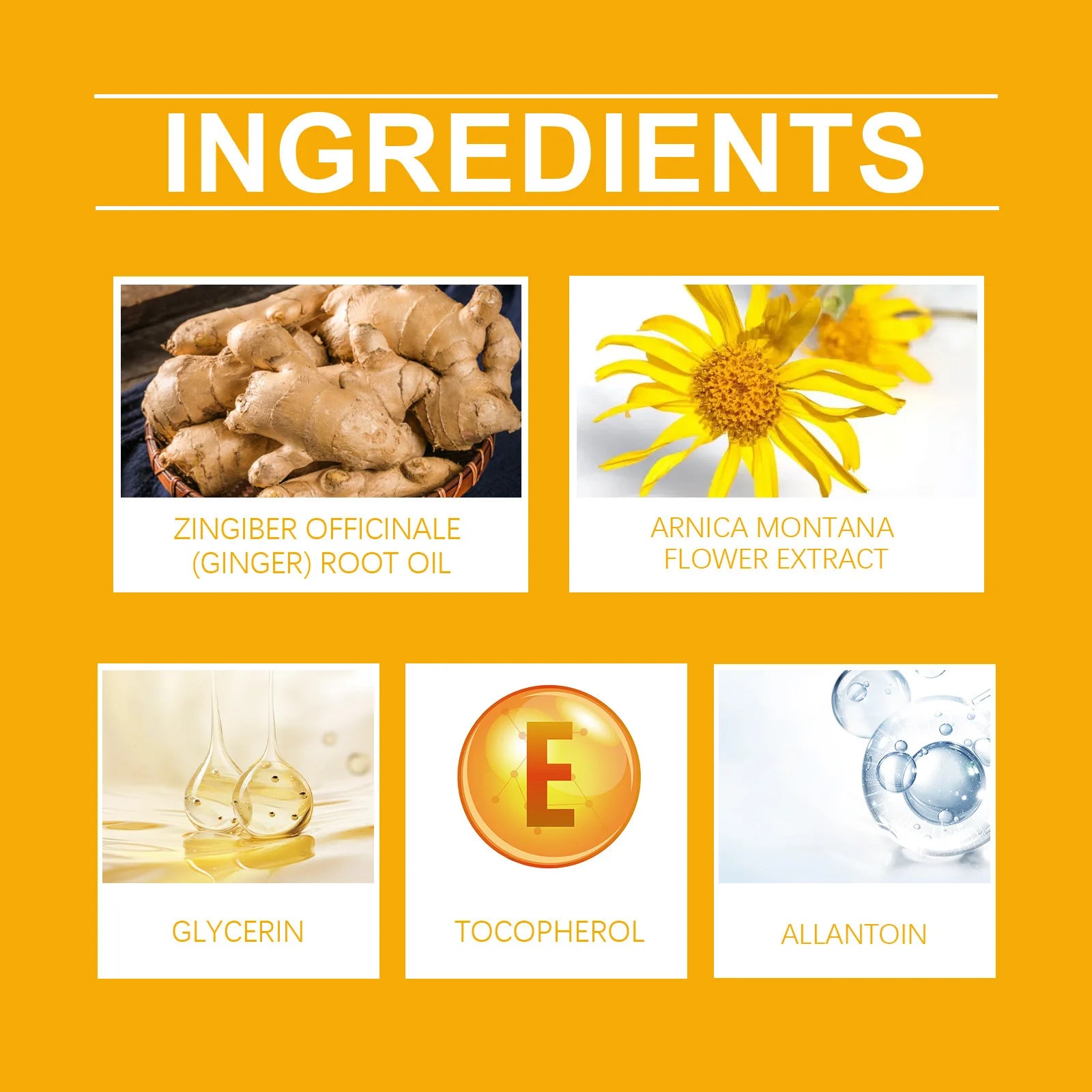 Ginger Body Massage Essential Oil | Firms & Nourishes Skin Body Massage Oil QXL