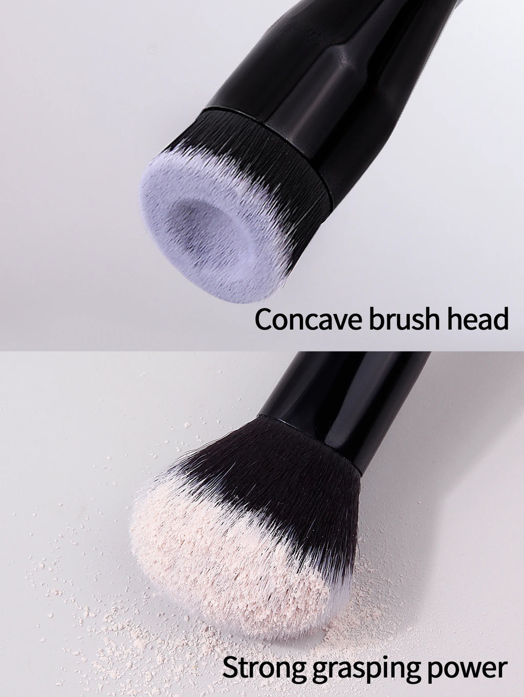 KOSSHOW 2-Pack Double-Head Foundation & Concealer Brush Set Makeup Brush Set QXL