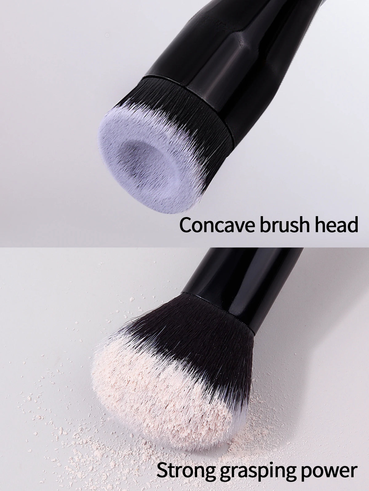 KOSSHOW 2-Pack Double-Head Foundation & Concealer Brush Set Makeup Brush Set QXL