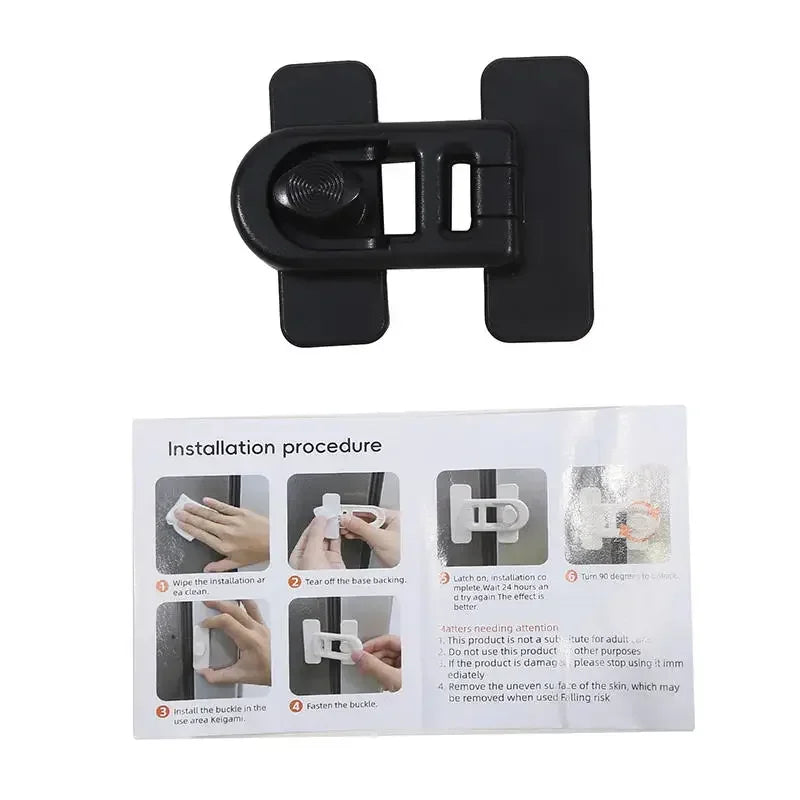 Baby Safety Cabinet & Drawer Lock | Refrigerator Door Latch Baby Safety Lock QXL
