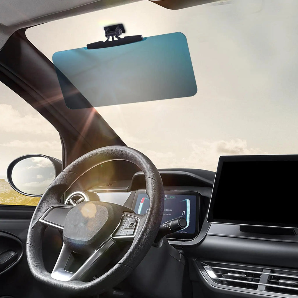 Car Visor Extender Sun Blocker | 180° Anti-Glare Sunshade Car Visor Extender QXL