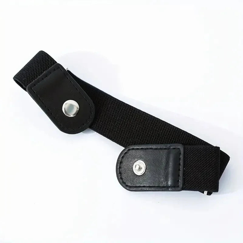 2-Pack Elastic No-Buckle Invisible Belt | Unisex Stretch Elastic Invisible Belt QXL