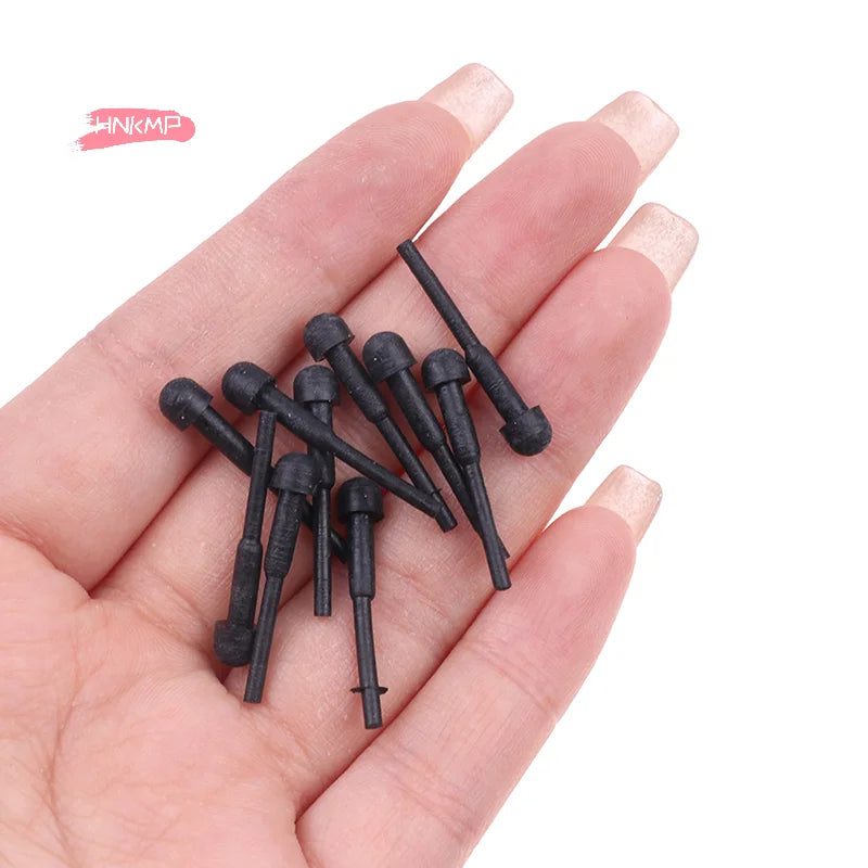10-Pack Rubber Bumper Silencers for Hair Scissors & Shears Scissor Bumper Silencer QXL